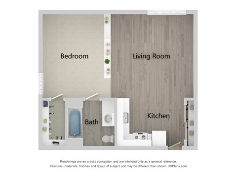 614 SW Jackson St Studio-1 Bed Apartment, Portland, Oregon for Rent - Photo Gallery 42